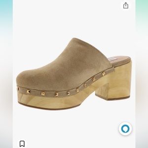 Steve Madden Brooklyn mule clog tan 8.5